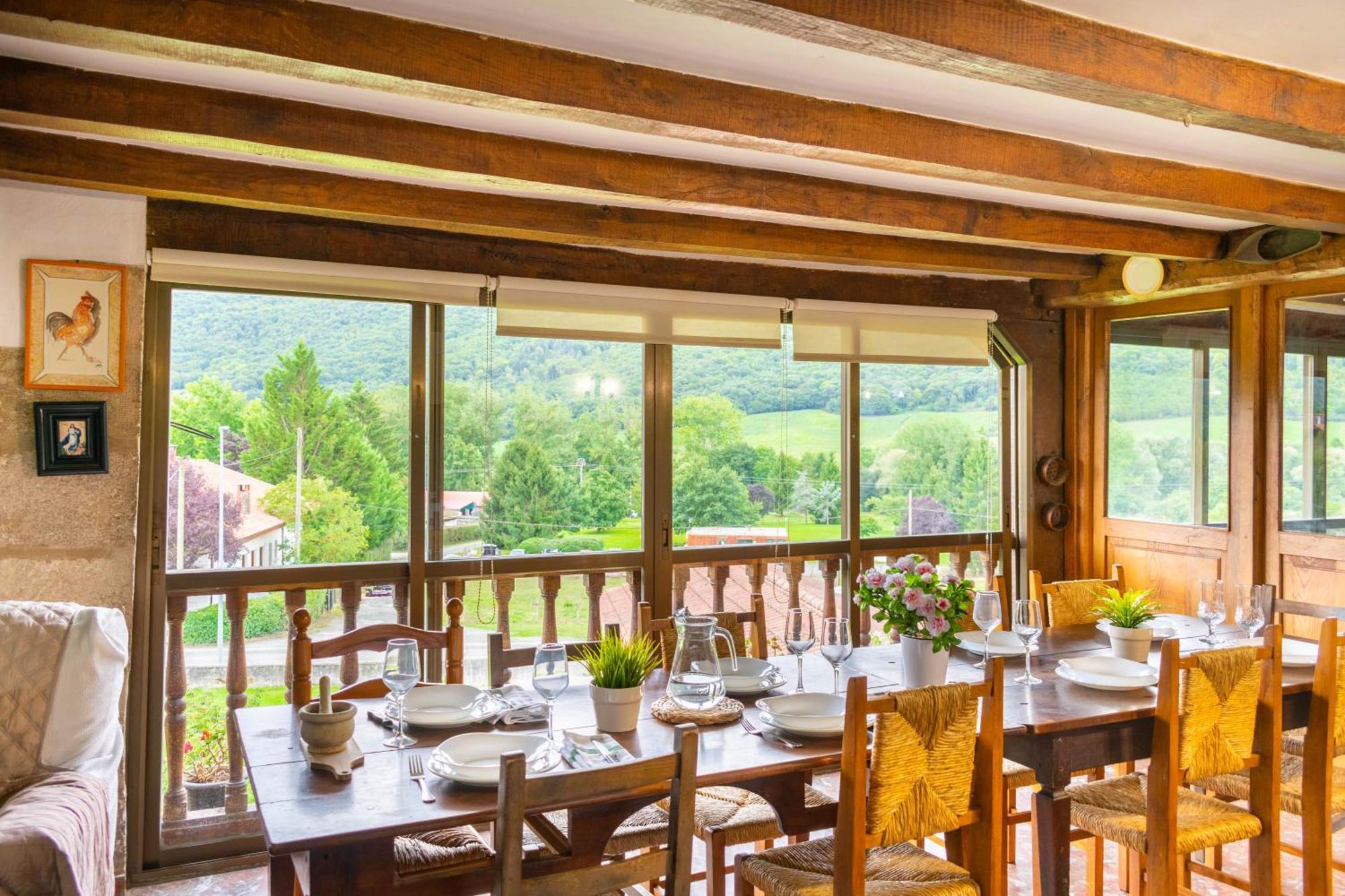 Casa Rural Arotzenia, Hogar Rustico En Pleno Valle De La Ulzama Lizaso Exteriér fotografie